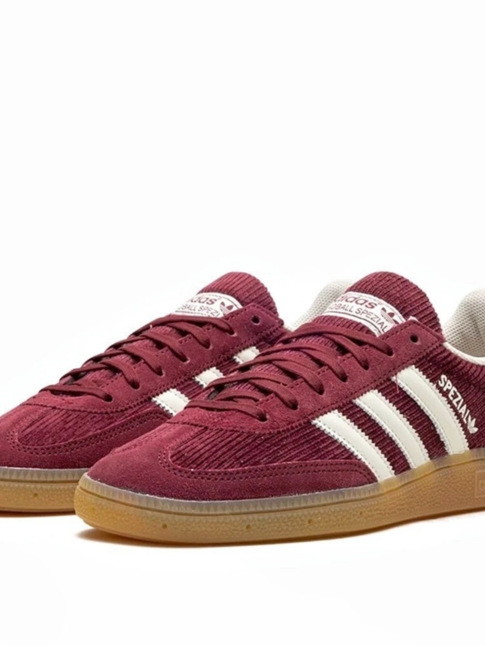 adidas Spezial Sneakers Burgundy & White US 9.5 Like New